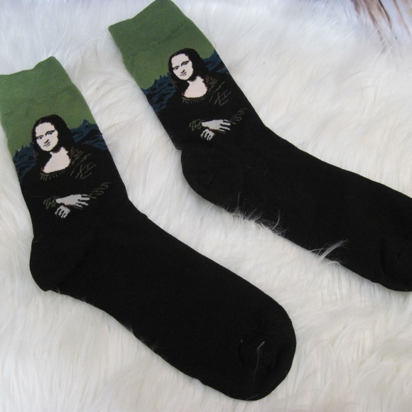 Other - Brand New! Mona Lisa Unisex socks